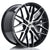 Alu kola Japan Racing JR28 21x10,5 ET15-55 5H BLANK Gloss Black Machined Face