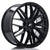 Alu kola Japan Racing JR28 22x9 ET30-45 5H BLANK Gloss Black
