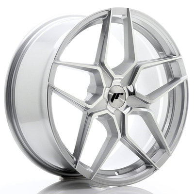 Alu kola Japan Racing JR34 19x8,5 ET20-40 5H BLANK Silver Machined Face WheelsUp