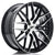 Alu kola Japan Racing JR28 18x7,5 ET20-40 BLANK Gloss Black Machined Face