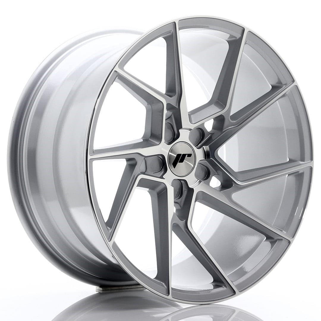 Alu kola Japan Racing JR33 20x10,5 ET15-30 5H BLANK Silver Machined Face WheelsUp