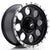 Alu kola Japan Racing JRX4 17x8.5 ET20 6x114.3 Matt Black w/Machined Lip