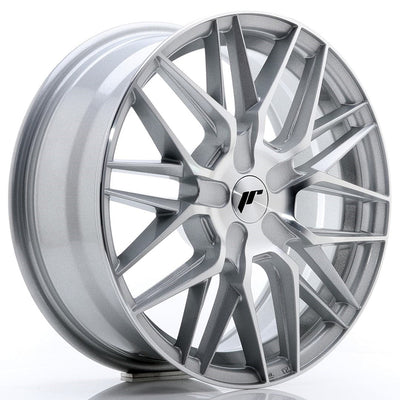 Alu kola Japan Racing JR28 17x7 ET20-45 BLANK Silver Machined Face WheelsUp