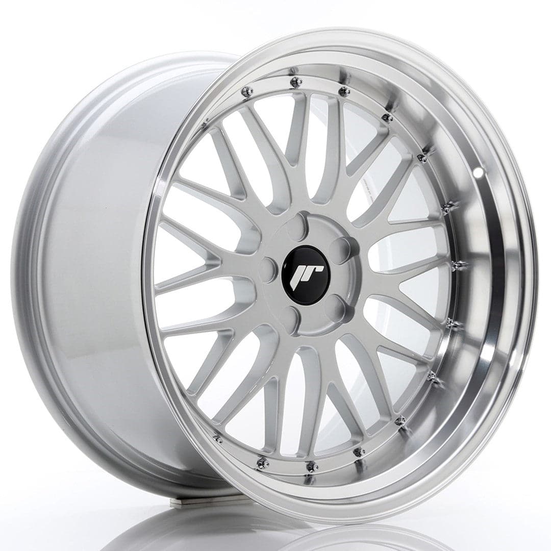 Alu kola Japan Racing JR23 20x10,5 ET15-25 5H BLANK Hyper Silver w/Machined Lip WheelsUp