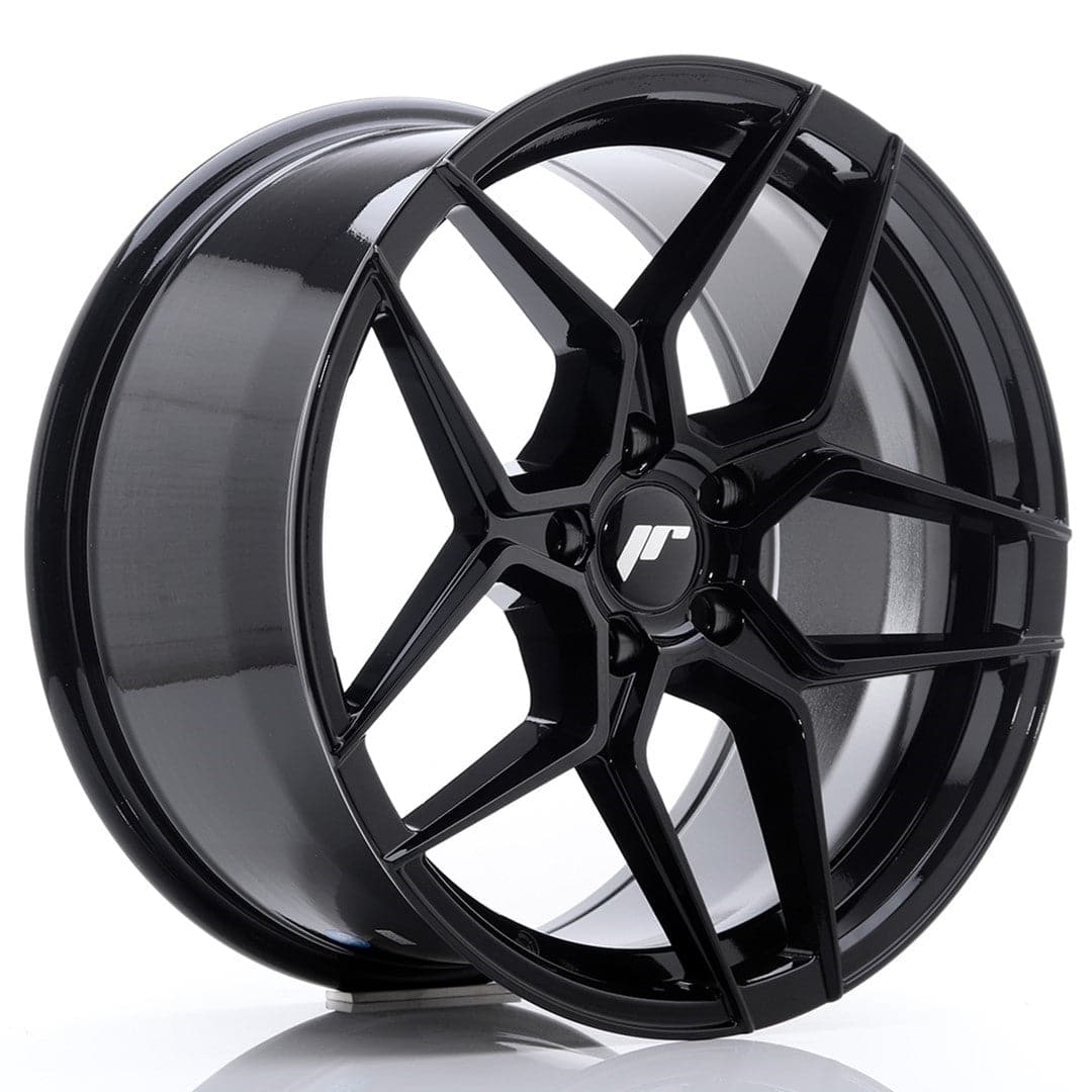 Alu kola Japan Racing JR34 18x9 ET42 5x112 Glossy Black WheelsUp