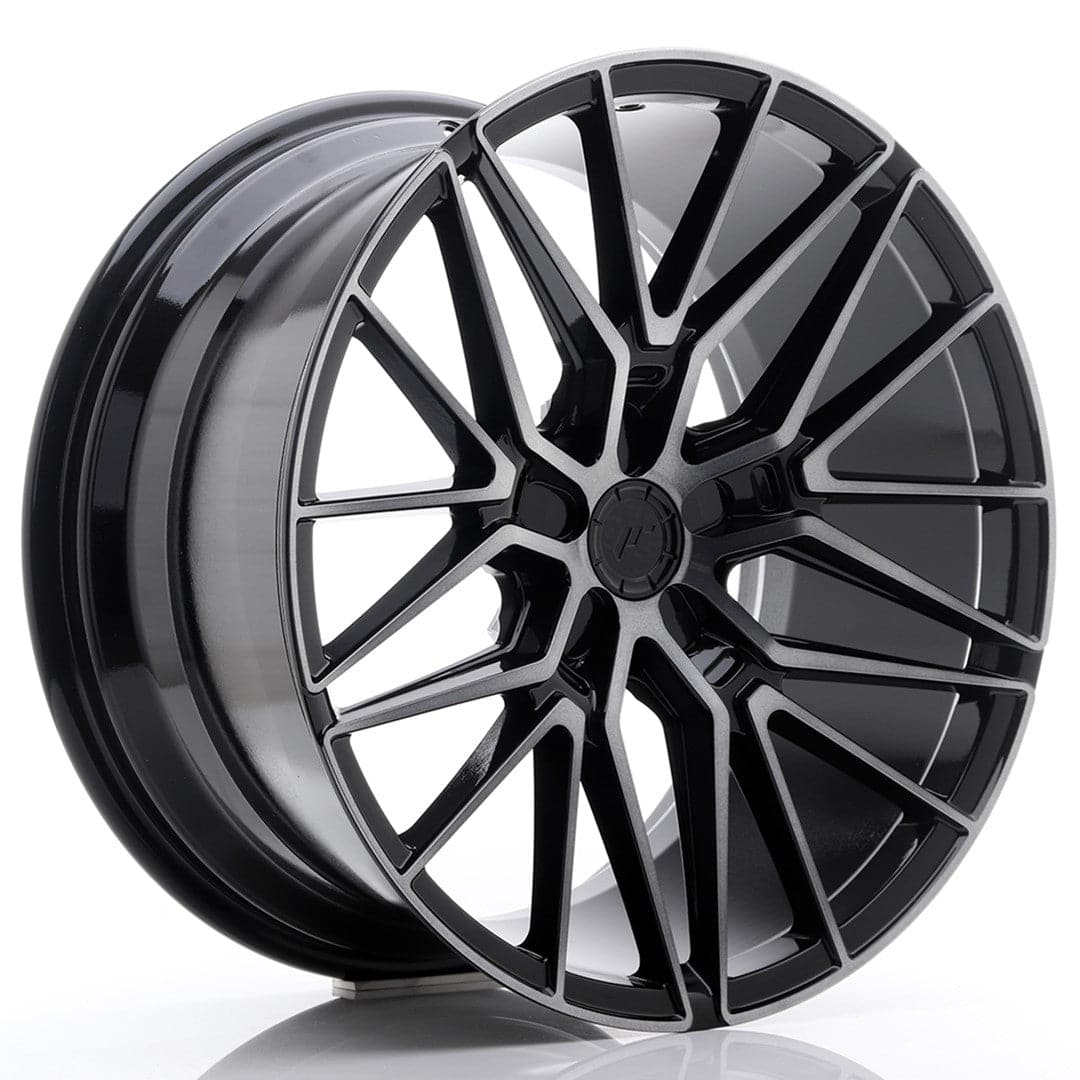 Alu kola Japan Racing JR38 20x10 ET20-45 5H BLANK Black Brushed w/Tinted Face WheelsUp