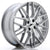 Alu kola Japan Racing JR28 17x7 ET35 4x108 Silver Machined Face