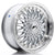 Alu kola Japan Racing JR9 17x7,5 ET20-35 BLANK Silver w/Machined Lip+Silver Rivets