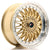 Alu kola Japan Racing JR9 18x8 ET40 5x112/120 Gold w/Machined Lip