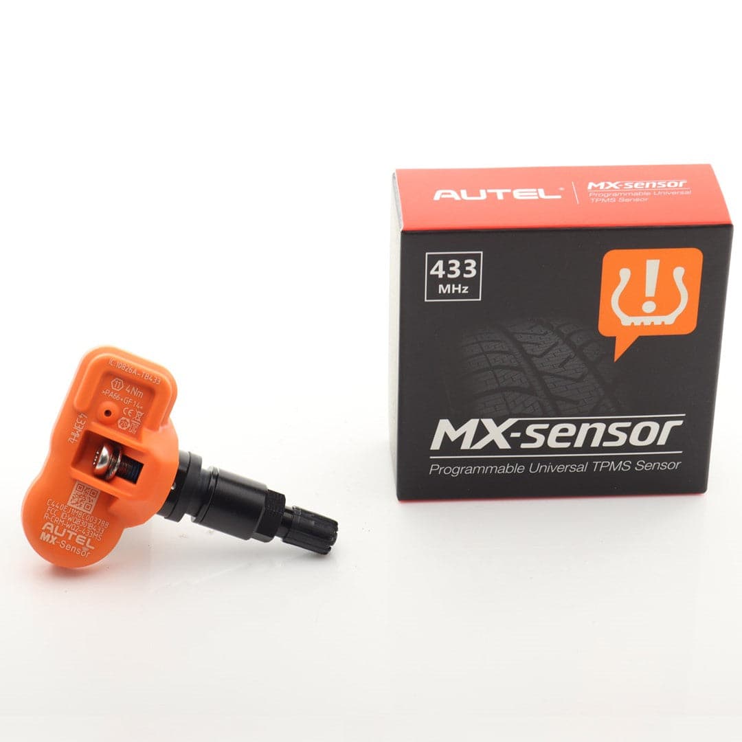 TPMS Autel MX-Sensor 433MHz Metal Stem Black - Wheelsup.cz