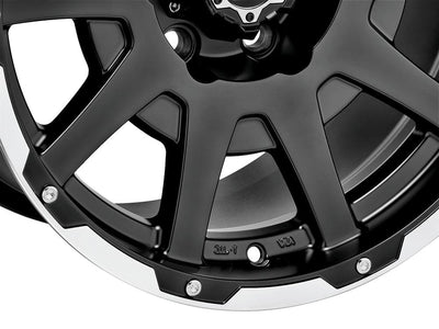 SPARCO DAKAR 8,5x18 5x120 ET0 65,06 Matt Black Lip Pol.+Rivets - Wheelsup.cz