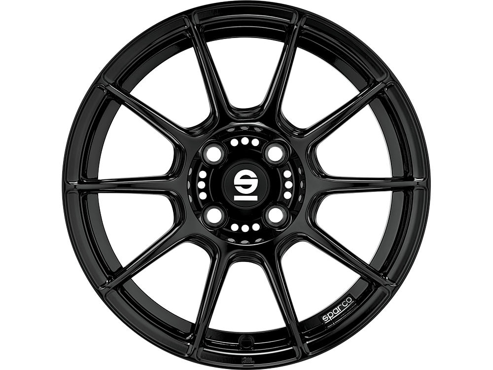 SPARCO FF1 7x17 4x108 ET47 63,4 Gloss Black - Wheelsup.cz