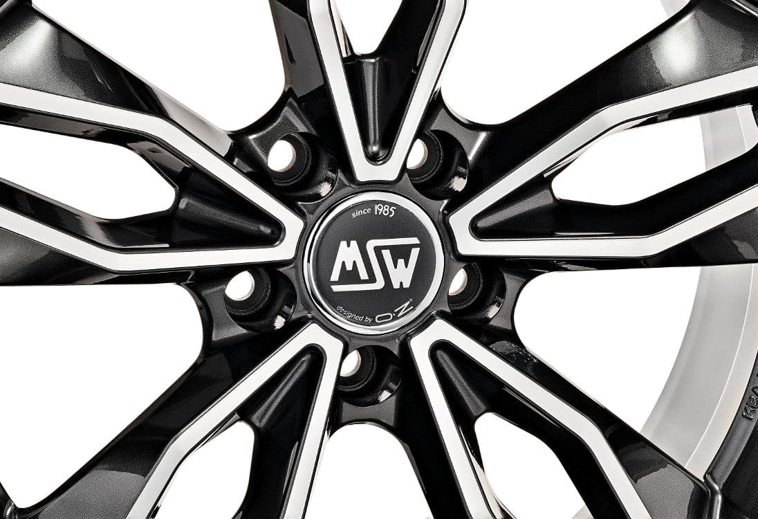 Alu kola MSW 71 8x18 5x108 ET45 63,4 Gloss Dark Grey Full Polished WheelsUp