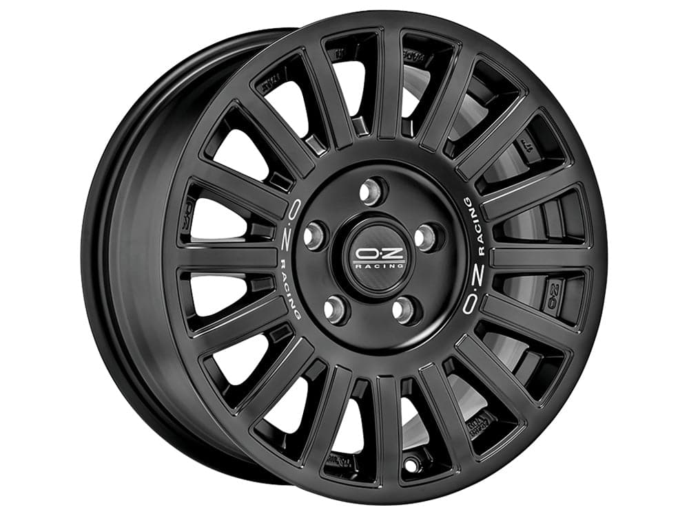 Alu kola OZ RALLY RAID 18x8,5 6x139,7 ET47 106,1 MATT BLACK + SILVER LETTERING WheelsUp