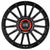 Alu kola OZ SUPERTUR EVOLUZIONE 8x18 5x114.3 ET45 Gloss Black + Red Lettering
