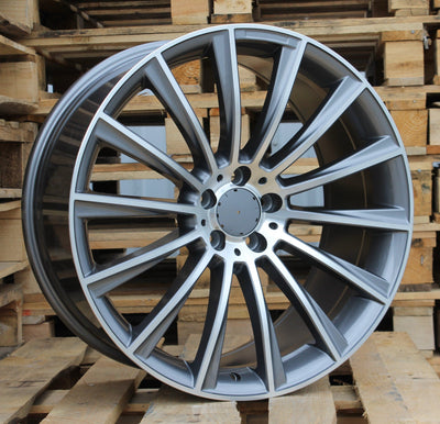 Alu kola Racing Line B1048 9.5x20 5x112 ET36 šedá, Mercedes WheelsUp