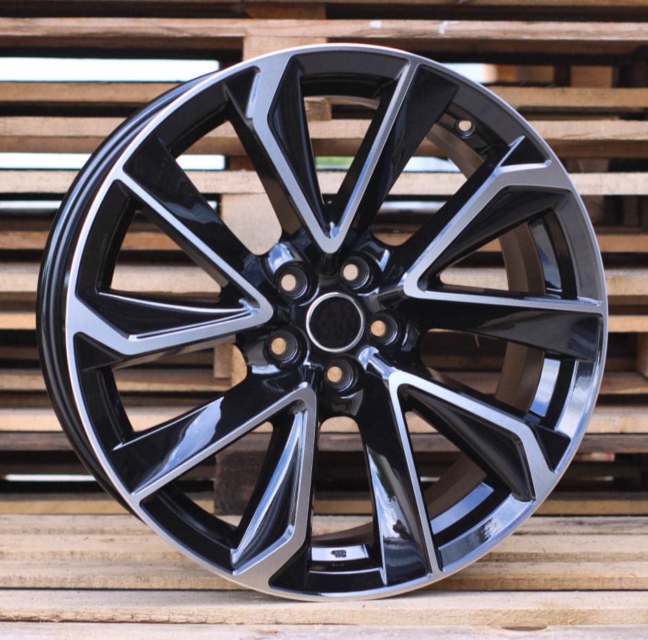 Alu kola Racing Line B2038 8x18 5x100 ET40 černá, Toyota WheelsUp