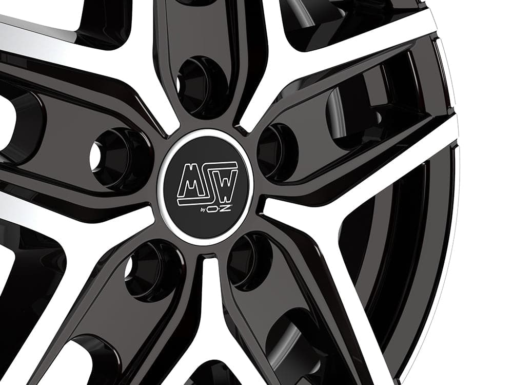 Alu kola MSW 40 8,5x20 5x120 ET34 72,6 černá WheelsUp