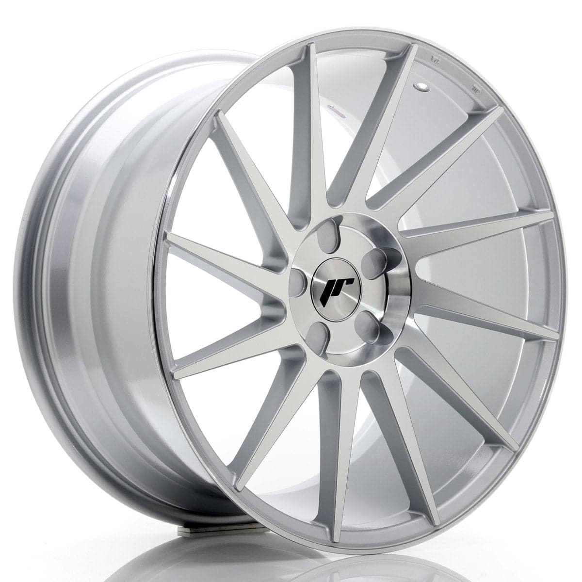 Alu kola Japan Racing JR22 17x8 ET25-35 BLANK Silver Machined Face WheelsUp