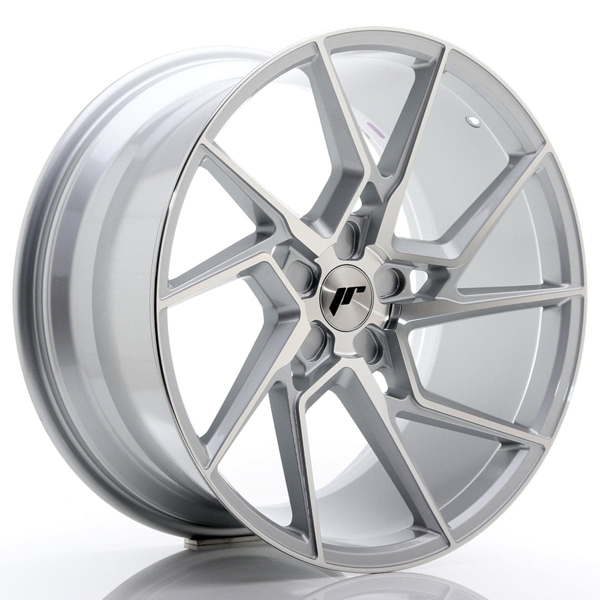 Alu kola Japan Racing JR33 20x10,5 ET15-30 5H BLANK Silver Machined Face WheelsUp
