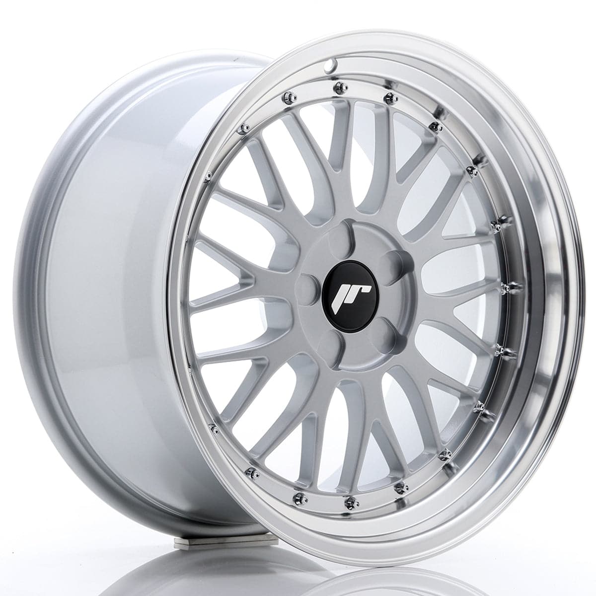 Alu kola Japan Racing JR23 20x10,5 ET15-25 5H BLANK Hyper Silver w/Machined Lip WheelsUp