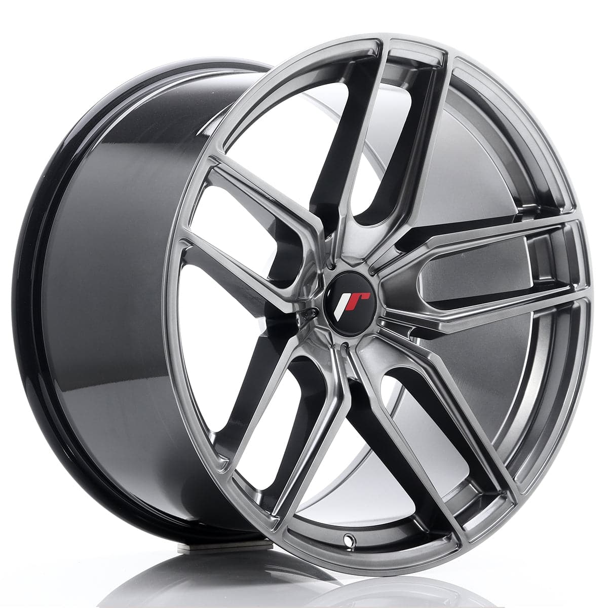 Alu kola Japan Racing JR25 19x8,5 ET20-40 5H BLANK Hyper Black WheelsUp