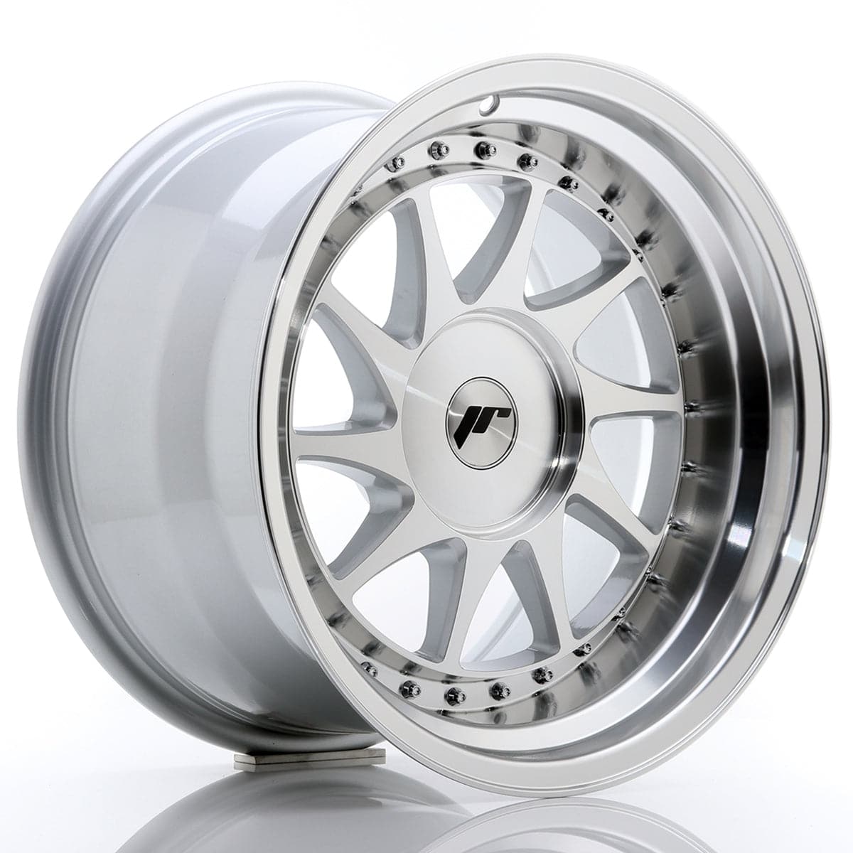 Alu kola Japan Racing JR26 16x8 ET25 4x100/108 Silver Machined Face WheelsUp