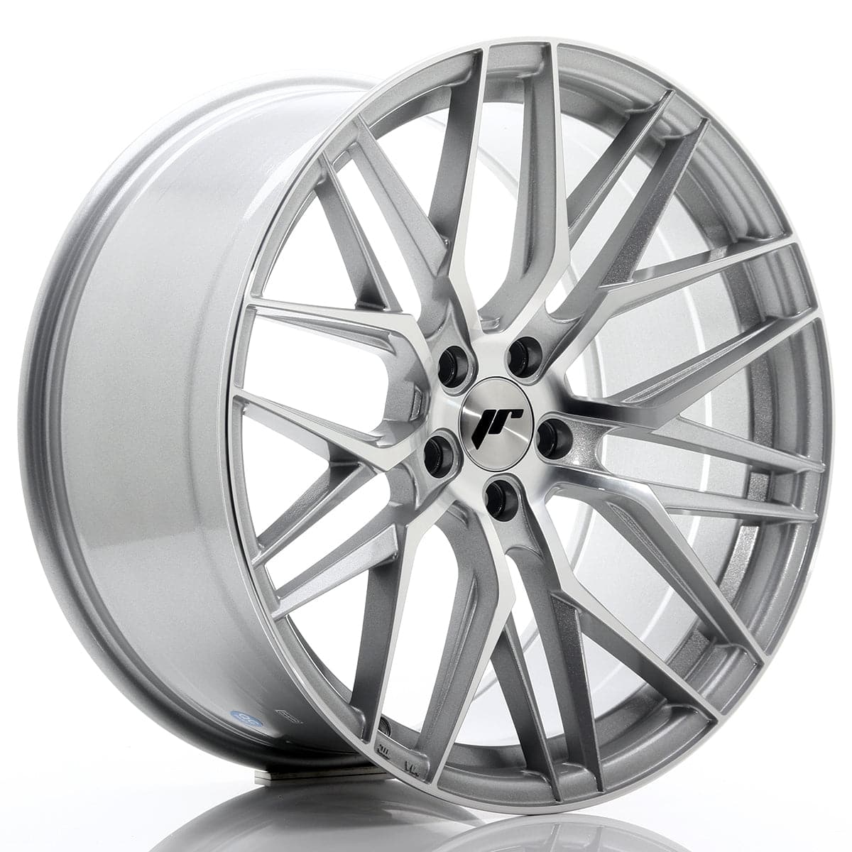 Alu kola Japan Racing JR28 18x7,5 ET20-40 BLANK Silver Machined Face WheelsUp