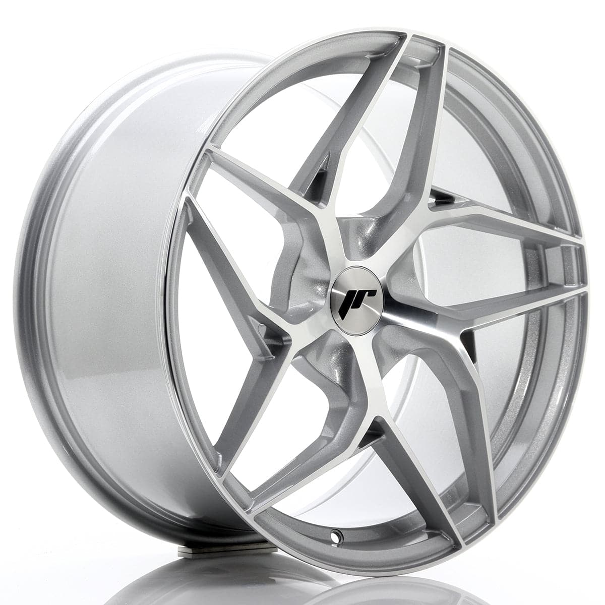Alu kola Japan Racing JR35 19x9,5 ET35-45 5H BLANK Silver Machined Face WheelsUp