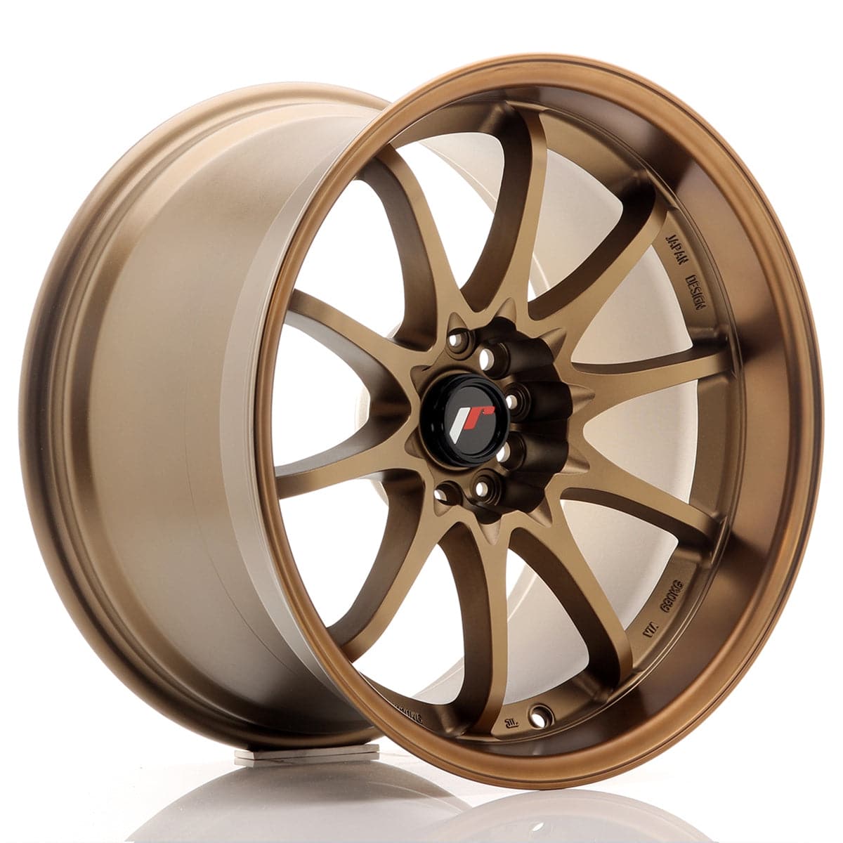 Alu kola Japan Racing JR5 16x7 ET30 4x100/108 Dark Anodized Bronze WheelsUp