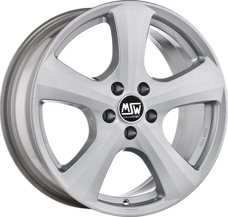 Alu kola MSW 19 6,5x15 5x112 ET45 57,06 Full Silver WheelsUp