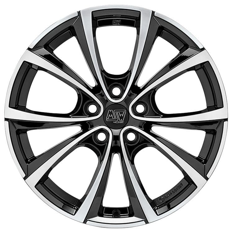 Alu kola MSW 27T 8,5x19 5x114,3 ET35 64,12 černá WheelsUp