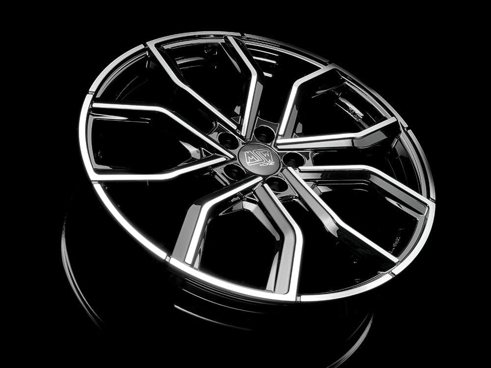 Alu kola MSW 41 8,5x20 5x114,3 ET45 73 černá WheelsUp