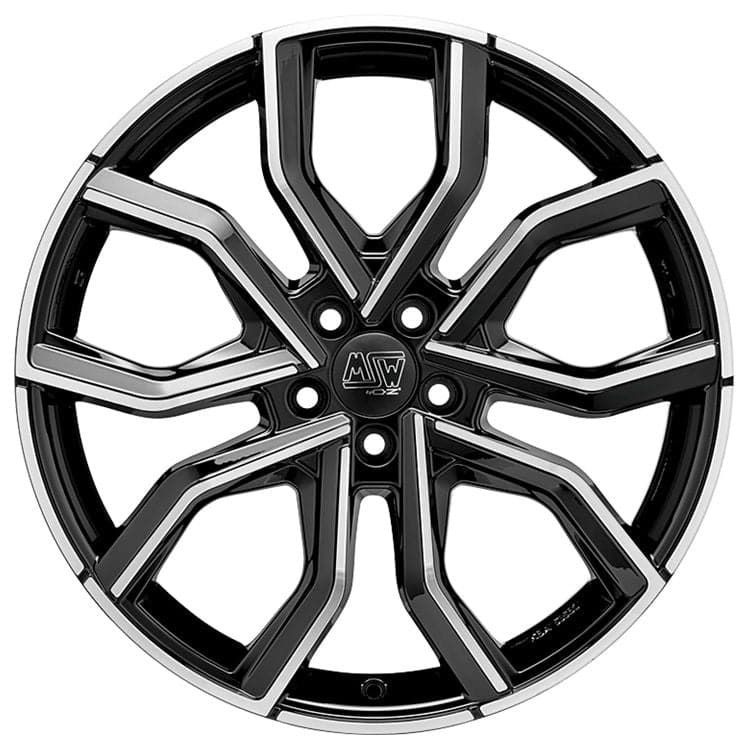 Alu kola MSW 41 8,5x20 5x114,3 ET45 73 černá WheelsUp