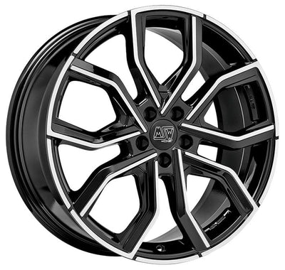 Alu kola MSW 41 8,5x20 5x112 ET35 73 černá WheelsUp