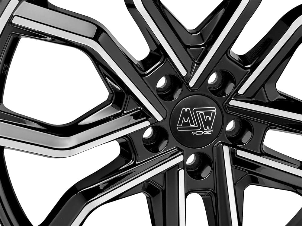 Alu kola MSW 41 10,5x20 5x130 ET55 71,56 Gloss Black Full Polished WheelsUp