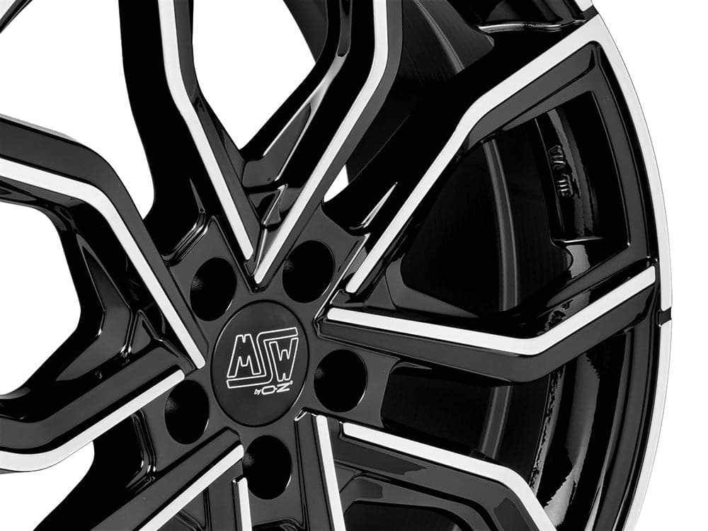 Alu kola MSW 41 9x20 5x130 ET50 71,56 Gloss Black Full Polished WheelsUp