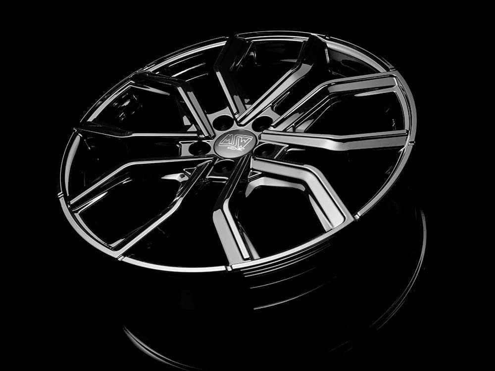 Alu kola MSW 41 10,5x20 5x130 ET55 71,56 Gloss Black WheelsUp