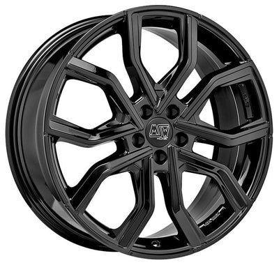 Alu kola MSW 41 8,5x20 5x120 ET45 72,6 černá WheelsUp