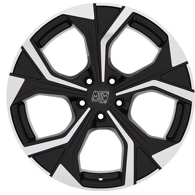Alu kola MSW 43 8,5x20 5x108 ET40 63,4 černá WheelsUp