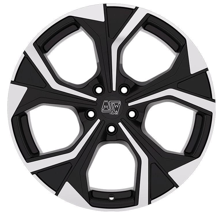 Alu kola MSW 43 8x19 5x112 ET45 73 černá WheelsUp