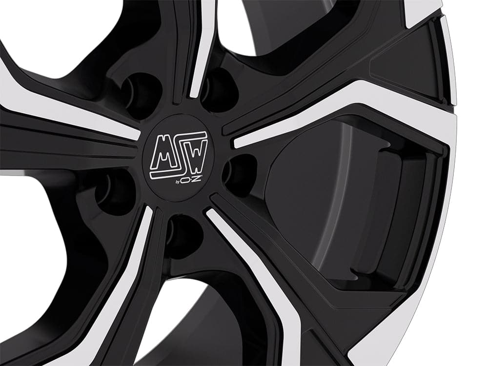 Alu kola MSW 43 8x18 5x114,3 ET45 73,1 Gloss Black Full Polished WheelsUp