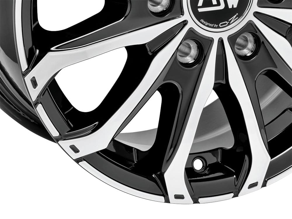 Alu kola MSW 48 7,5x17 5x112 ET45 73,1 Gloss Black Full Polished WheelsUp