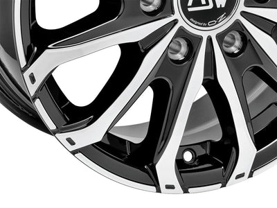 Alu kola MSW 48 7,5x17 5x118 ET42 71,1 černá WheelsUp