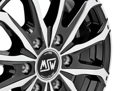 Alu kola MSW 48 9x19 5x120 ET38 72,6 černá WheelsUp