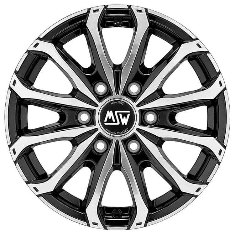 Alu kola MSW 48 11,5x21 5x120 ET38 74,1 černá WheelsUp