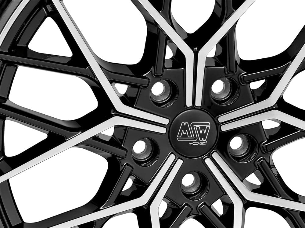 Alu kola MSW 74 8,5x20 5x112 ET35 73,1 Gloss Black Full Polished WheelsUp