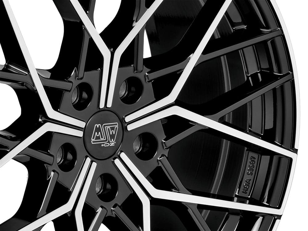 Alu kola MSW 74 9x19 5x120 ET38 72,56 Gloss Black Full Polished WheelsUp