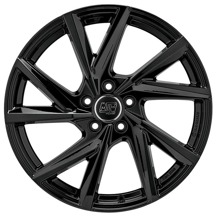 Alu kola MSW 80-5 7x17 5x114,3 ET35 66,1 černá WheelsUp
