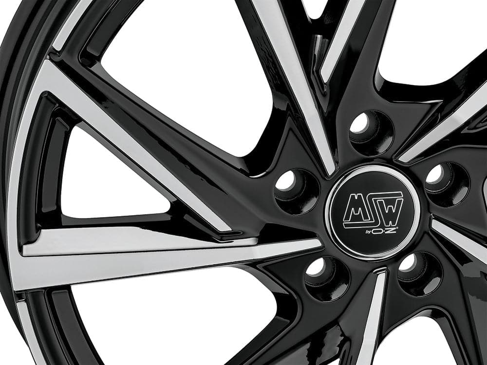 Alu kola MSW 80-5 8x19 5x108 ET42 63,4 černá WheelsUp